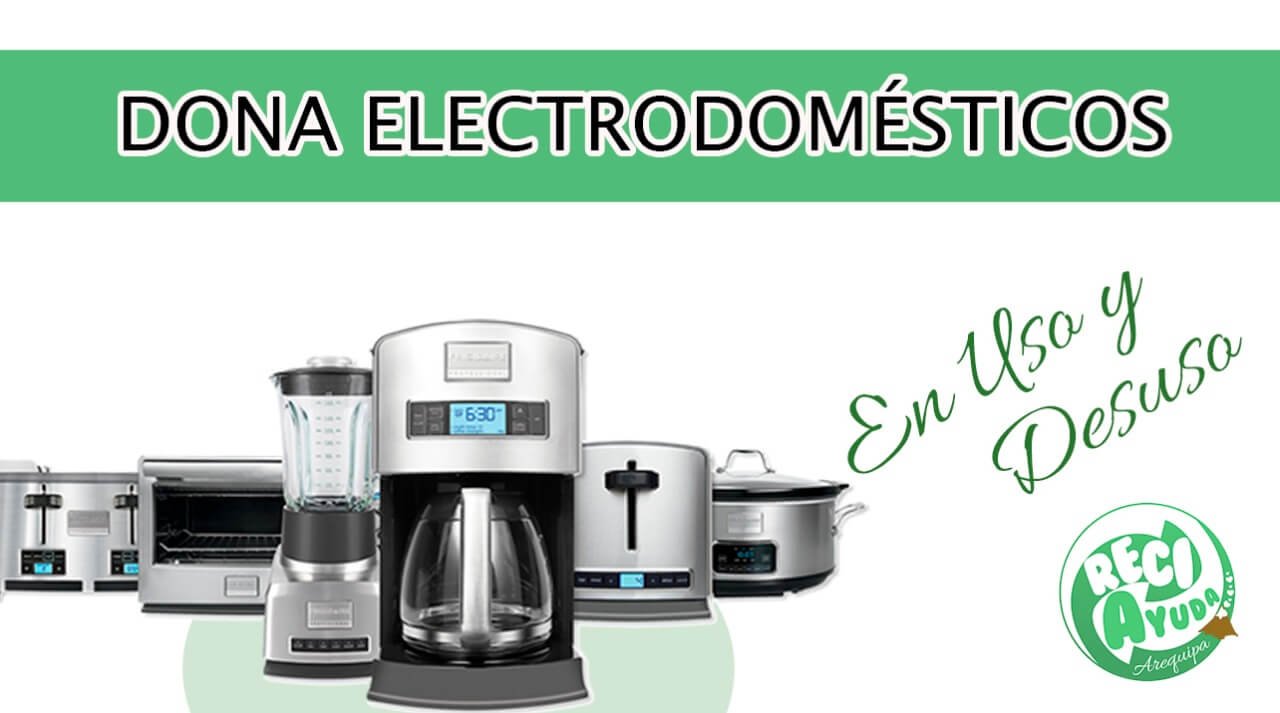 <span>Recogemos a Domicilio</span>Donar Electrodomesticos